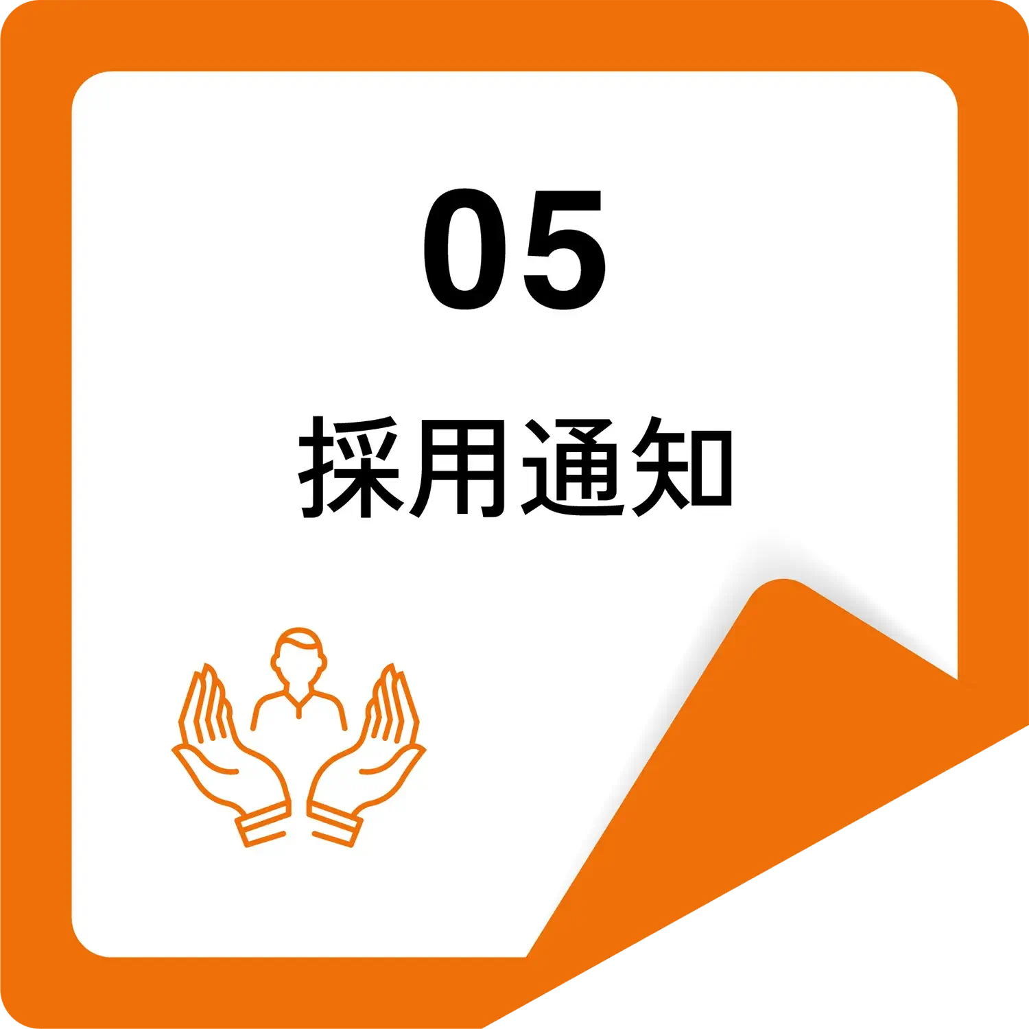 採用通知